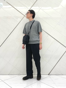 山﨑 亮太さん(メンズ・172cm)の夏コーディネート
