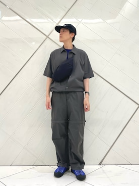 山﨑 亮太さん(メンズ・172cm)の夏コーディネート