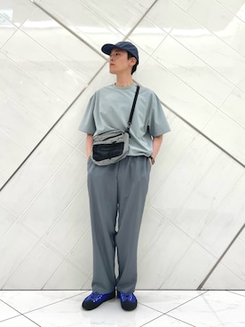 山﨑 亮太さん(メンズ・172cm)の夏コーディネート