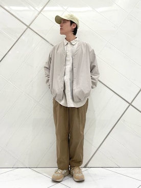 山﨑 亮太さん（メンズ・172cm）の春コーディネート