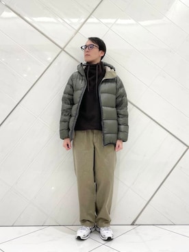 「FORK&SPOON」｜「アイテム（ジャケット/アウター）」を使った、山﨑 亮太さん（メンズ・172cm）の冬コーディネート