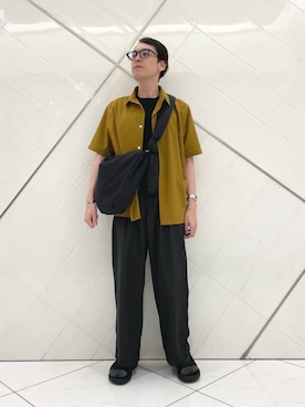 山﨑 亮太さん（メンズ・172cm）の夏コーディネート