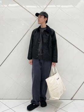 山﨑 亮太さん（メンズ・172cm）の秋コーディネート