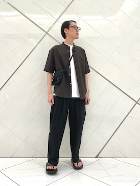 山﨑 亮太さん(メンズ・172cm)の夏コーディネート