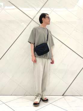 山﨑 亮太さん(メンズ・172cm)の夏コーディネート