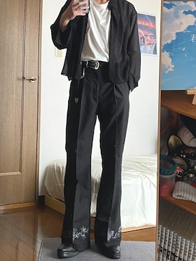 「NEW GENTLEMAN（ニュージェントルマン）のアイテム」を使った、ViXii6iZさん（メンズ・164cm）の夏コーディネート