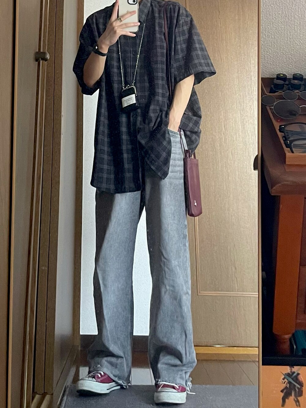 MASONPRINCE（メイソンプリンス）の「ワイドストレートシルエット ハイ  