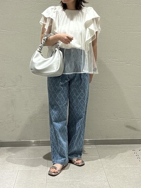 「GIA14190」｜ko219625koさん（レディース・153cm）の夏コーディネート