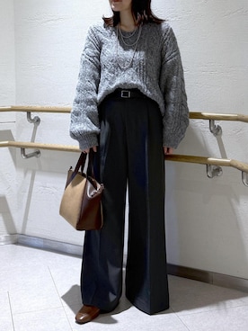 ko219625koさん（レディース・154cm）の冬コーディネート