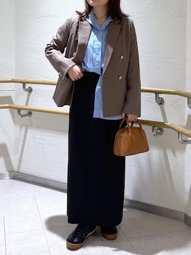「お仕事コーデ」｜ko219625koさん（レディース・154cm）の秋コーディネート