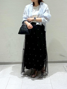 「GIA14190」｜ko219625koさん（レディース・153cm）の夏コーディネート