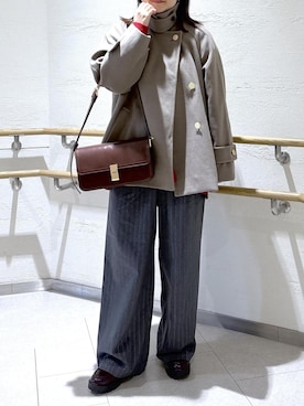 「アイテム（ショルダーバッグ）」を使った、ko219625koさん（レディース・154cm・30代）の秋コーディネート