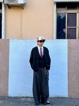 「低身長男子」｜「アイテム（ジャケット/アウター）」を使った、William 蘇 🇹🇼さん（メンズ・170cm）の秋コーディネート