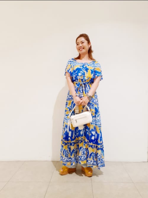 セール】【Desigual x Stella Jean】メディテラニアンブルーム