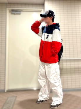 「アイテム（ジャケット/アウター）」を使った、ONE-1さん（メンズ・171cm・10代）の秋コーディネート