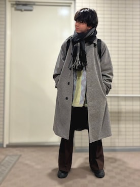 ONE-1さん（骨格ストレート・メンズ・172cm）の冬コーディネート