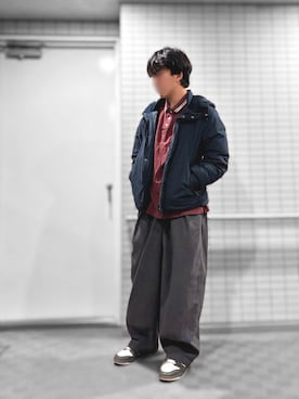 「アイテム（スニーカー）」を使った、ONE-1さん（メンズ・172cm）の秋コーディネート