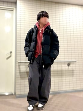 「アイテム（パンツ）」を使った、ONE-1さん（メンズ・172cm・10代）の秋コーディネート