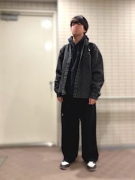 「アイテム（バックパック/リュック）」を使った、ONE-1さん（メンズ・171cm）の秋コーディネート