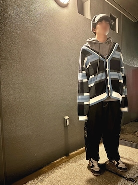 「アイテム（キャスケット）」を使った、ONE-1さん（メンズ・172cm・10代）の秋コーディネート