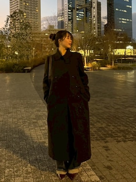 「MOUSSY（マウジー）のアイテム（ジャケット/アウター）」を使った、ひなたさん（レディース・162cm）の春コーディネート