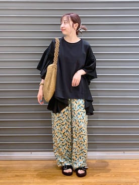 daharalepsimさん（レディース・151cm）の夏コーディネート