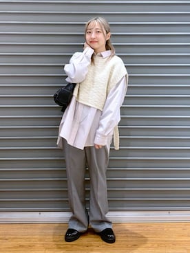 「低身長_LEPSIM」｜daharalepsimさん（レディース・151cm）の冬コーディネート