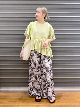 daharalepsimさん（レディース・151cm）の夏コーディネート