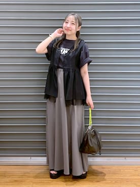「20代_LEPSIM」｜daharalepsimさん（レディース・151cm）の夏コーディネート
