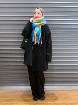 daharalepsimさん（レディース・151cm）の冬コーディネート