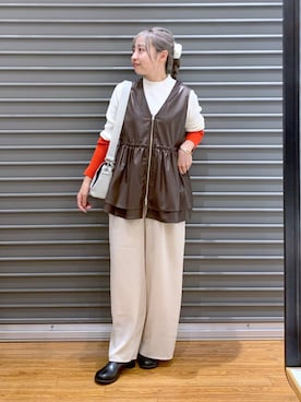 daharalepsimさん（レディース・151cm）の秋コーディネート