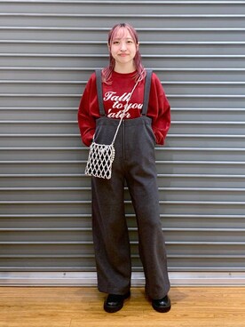 daharalepsimさん（レディース・151cm）の冬コーディネート