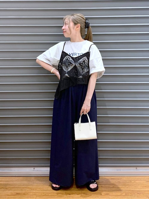 lepsim レースキャミブラウス ブラック 美品 LEPSIM｜レースキャミチュニック | Rakuten Fashion(楽天