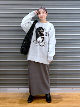 daharalepsimさん（レディース・151cm）の冬コーディネート