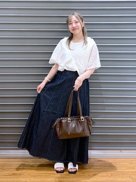 「20代_LEPSIM」｜daharalepsimさん（レディース・151cm）の夏コーディネート