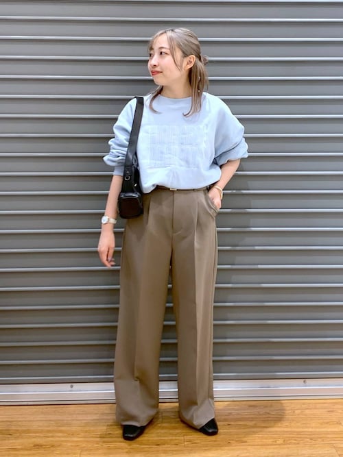 セール】【入卒式／セレモニー】Wクロスストレッチワイドパンツ