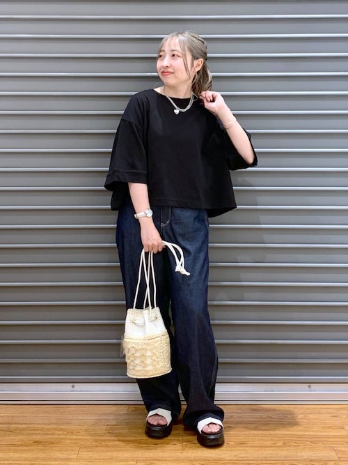 セール】バックギャザーワイドT 290299（Tシャツ/カットソー