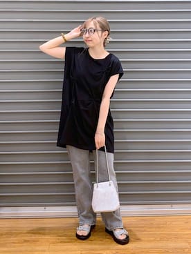 daharalepsimさん（レディース・151cm）の夏コーディネート