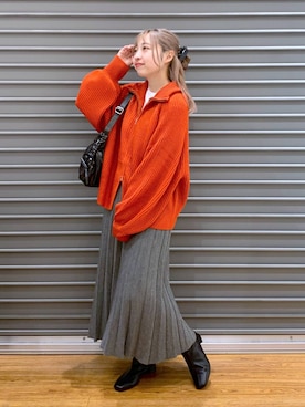 「低身長_LEPSIM」｜daharalepsimさん（レディース・151cm）の冬コーディネート