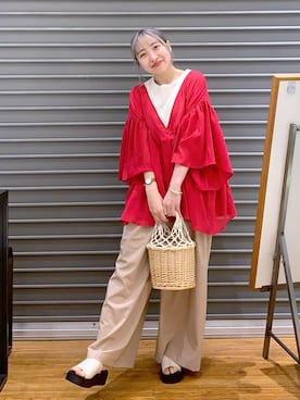 daharalepsimさん（レディース・151cm）の夏コーディネート