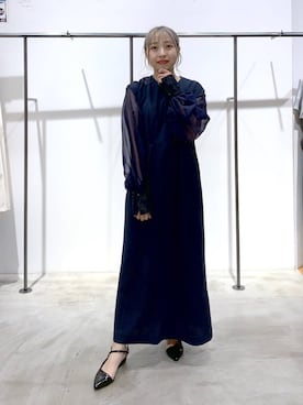 「デート/ロマンティック」｜「アイテム（ドレス）」を使った、daharalepsimさん（レディース・151cm）の夏コーディネート