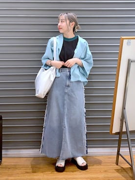 daharalepsimさん（レディース・151cm）の夏コーディネート