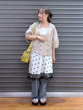 daharalepsimさん(レディース・151cm)の夏コーディネート