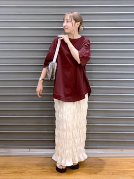 daharalepsimさん（レディース・151cm）の夏コーディネート