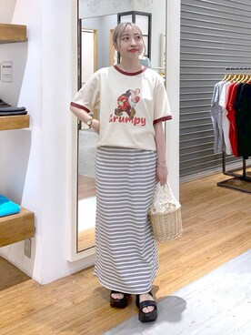 daharalepsimさん（レディース・151cm）の夏コーディネート