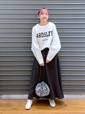 daharalepsimさん（レディース・151cm）の冬コーディネート