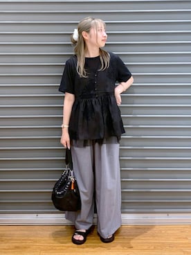 daharalepsimさん（レディース・151cm）の夏コーディネート