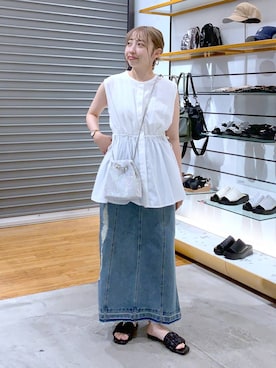 daharalepsimさん（レディース・151cm）の夏コーディネート