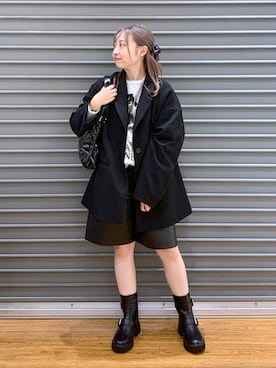 daharalepsimさん（レディース・151cm）の冬コーディネート