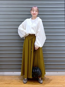 「LEPSIM（レプシィム）のアイテム（ブルゾン）」を使った、daharalepsimさん（レディース・151cm）の秋コーディネート